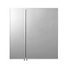 Croydex Newton Double Door Bi-View Mirror Cabinet with FlexiFix - WC102069  Profile Large Image