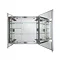 Croydex Newton Double Door Bi-View Mirror Cabinet with FlexiFix - WC102069  Feature Large Image
