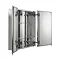 Croydex Newton Double Door Bi-View Mirror Cabinet with FlexiFix - WC102069  Standard Large Image