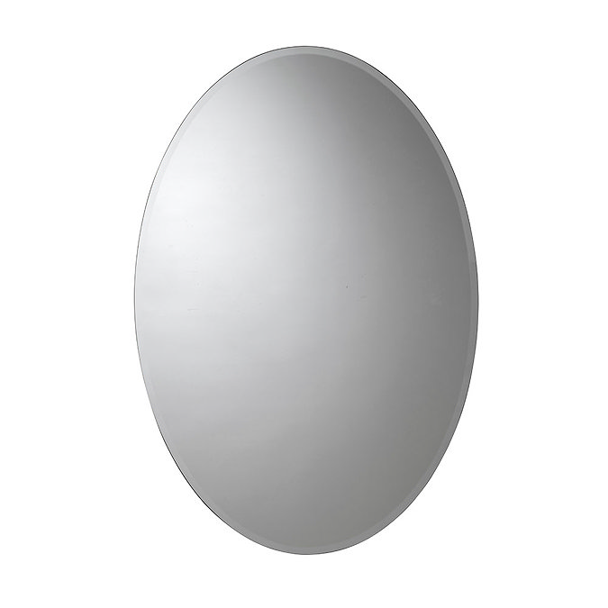 Croydex Orwell Single Door Oval Mirror Cabinet with FlexiFix - WC101569  Feature Large Image