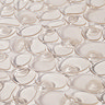 Croydex Pebbles PVC Bath Mat - 700 x 350mm - Clear - AG300032  Feature Large Image