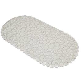 Croydex Pebbles PVC Bath Mat - 700 x 350mm - Clear - AG300032 Medium Image