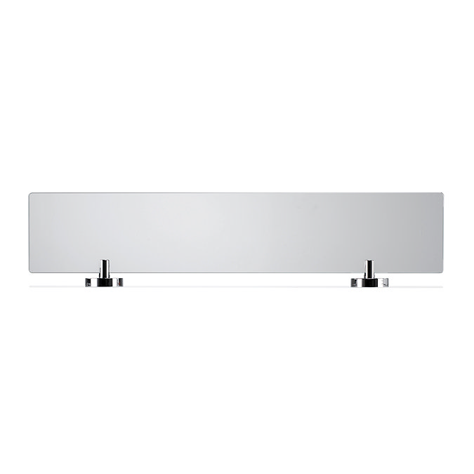 Croydex Pendle Flexi-Fix Chrome Glass Shelf