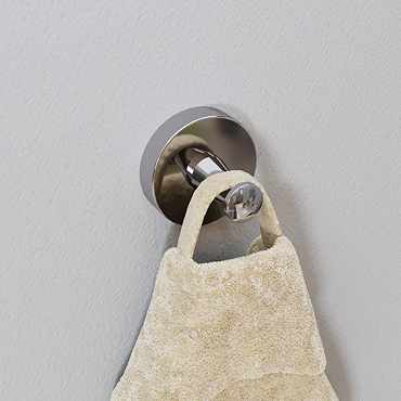 Croydex Pendle Flexi-Fix Chrome Robe Hook