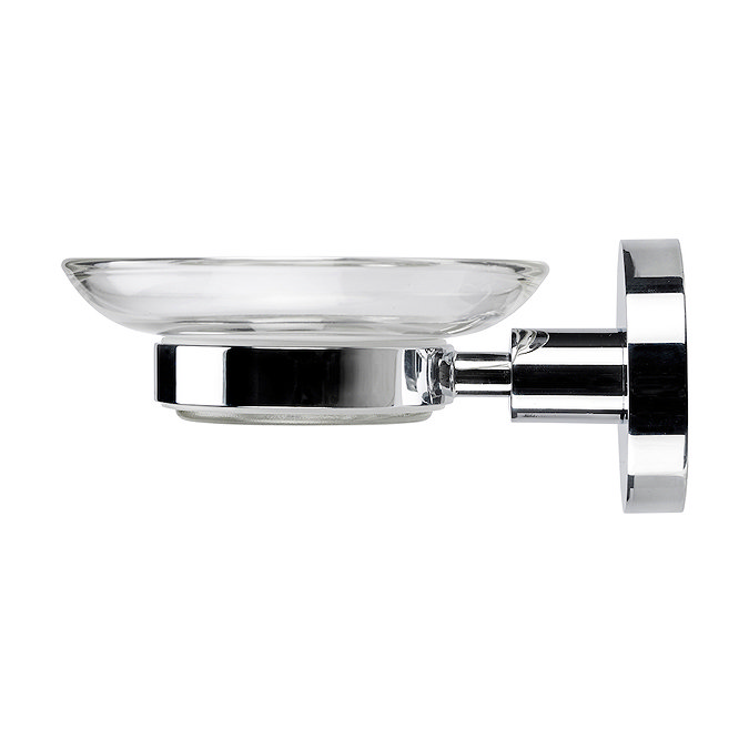 Croydex Pendle Flexi-Fix Soap Dish & Chrome Holder