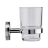 Croydex Pendle Flexi-Fix Tumbler & Chrome Holder