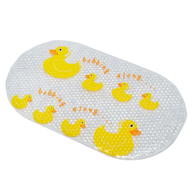 Croydex Phthalate Free PVC Bobbing Along Bath Mat - 695 x 390mm - AH220515 Feature Large Image