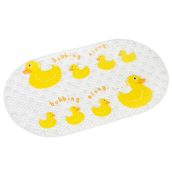 Croydex Phthalate Free PVC Bobbing Along Bath Mat - 695 x 390mm - AH220515 Large Image