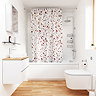 Croydex Pink Terrazzo Design Shower Curtain - 1800 x 1800mm