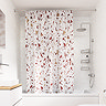 Croydex Pink Terrazzo Design Shower Curtain - 1800 x 1800mm