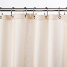 Croydex Ivory Textile Shower Curtain W1800 x H1800mm - AF159017 Large Image