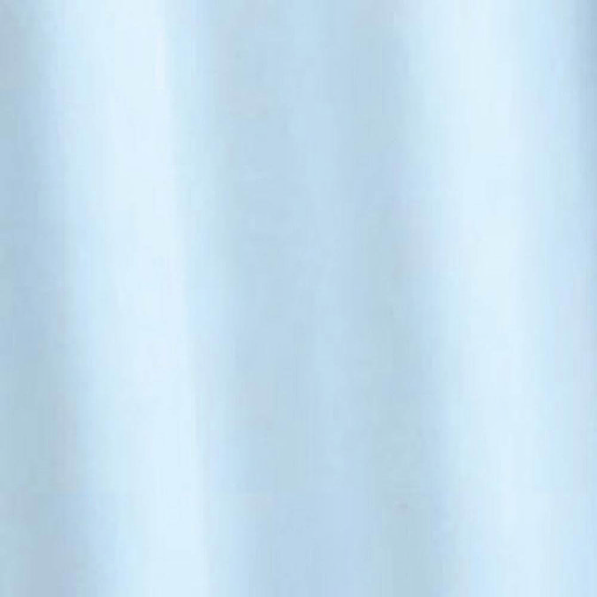 Croydex Light Blue Textile Shower Curtain W1800 x H1800mm - AF159084 Large Image