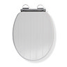 Croydex Portland White Sit Tight Toilet Seat with Soft Close and Quick Release - WL601122H  Feature 