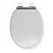 Croydex Portland White Sit Tight Toilet Seat with Soft Close and Quick Release - WL601122H  Feature 