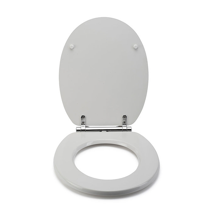 Croydex Portland White Sit Tight Toilet Seat with Soft Close and Quick Release - WL601122H  In Bathr