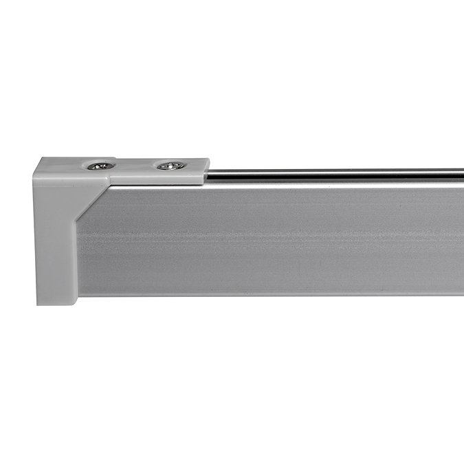 Croydex Professional Profile 400 Standard Straight Shower Rail 915mm