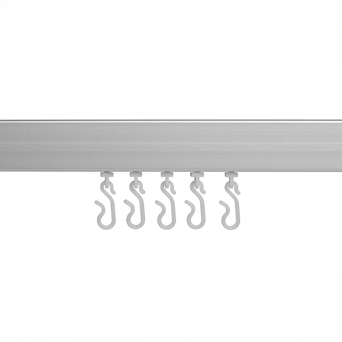 Croydex Professional Profile 400 Standard Straight Shower Rail 915mm