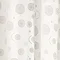 Croydex Round Circles Textile Shower Curtain W1800 x H1800mm - AF580522 Large Image