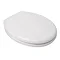 Croydex Safeflush Toilet Seat - White - WL110922H Large Image