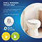 Croydex Shell Style Stick 'n' Lock Wooden Toilet Seat - WL611422