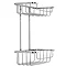 Croydex Shower Storage Basket Chrome - 2 Tier  Standard Large Image