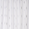 Croydex Silver Dotty Shower Curtain W1800 x H1800mm