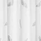 Croydex Silver Feather Textile Shower Curtain 1800 x 1800mm - AF560640 Large Image