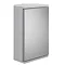 Croydex Simplicity Single Door Corner Cabinet - WC257222  Standard Large Image