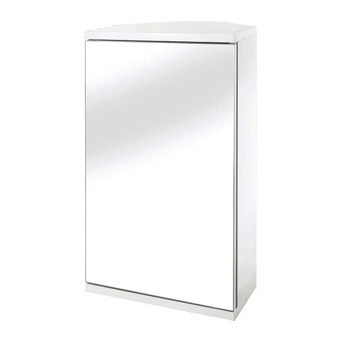 Croydex Simplicity Single Door Corner Cabinet - WC257222 Large Image