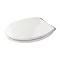 Croydex Sit Tight Dawson White Soft Close Toilet Seat - WL530522H Profile Large Image