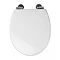 Croydex Sit Tight Dawson White Soft Close Toilet Seat - WL530522H  Feature Large Image