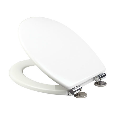 Croydex Sit Tight Dawson White Soft Close Toilet Seat - WL530522H Large Image