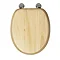 Croydex Sit Tight Douglas Blonded Pine Toilet Seat - WL530671H Profile Large Image