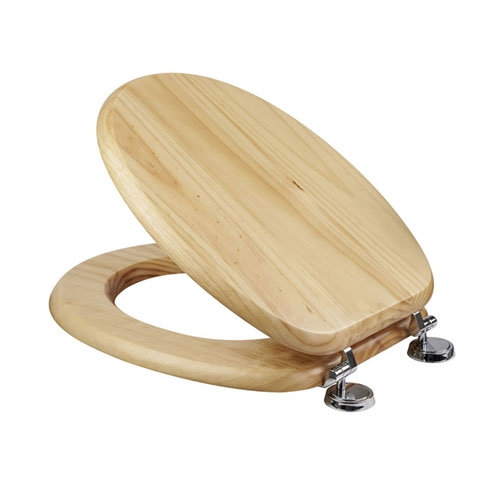 Croydex Sit Tight Douglas Blonded Pine Toilet Seat - WL530671H Large Image