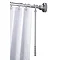 Croydex Space Saving Shower Curtain Rod - AD179441 Large Image