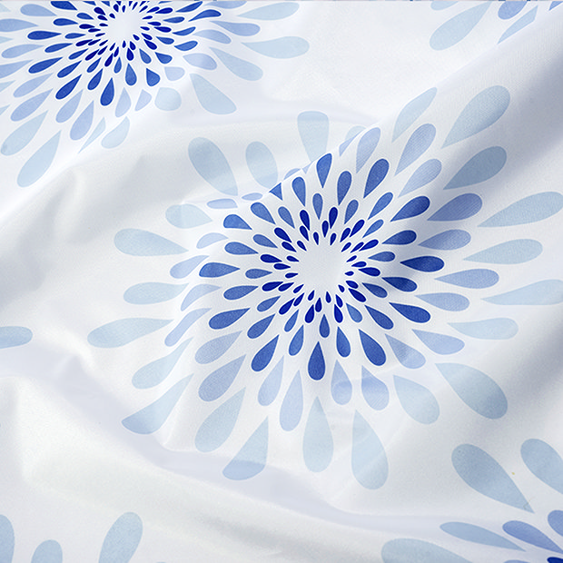 Croydex Splash Textile Shower Curtain 1800 x 1800mm - AF288424 at ...