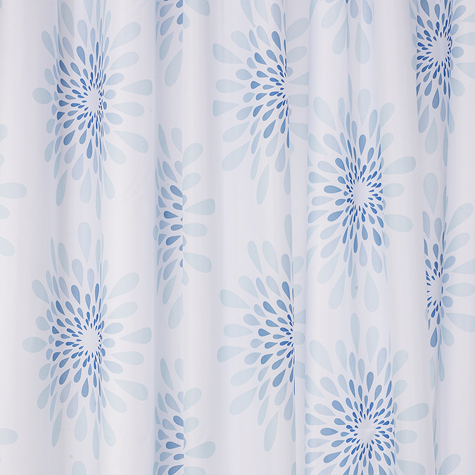 Croydex Splash Textile Shower Curtain W1800 x H1800mm
