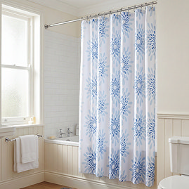 Croydex Splash Textile Shower Curtain W1800 x H1800mm