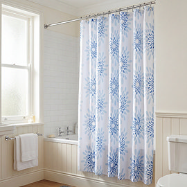 Croydex Splash Textile Shower Curtain W1800 x H1800mm