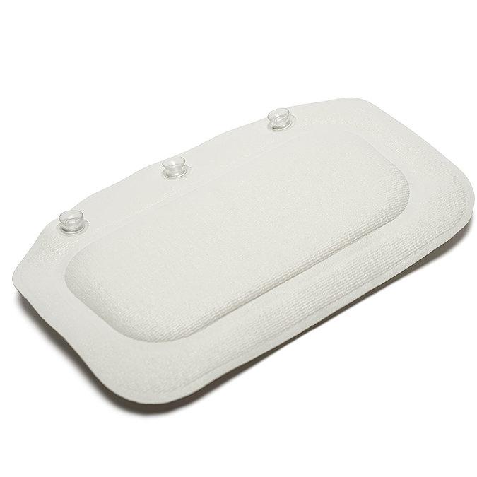 Croydex Standard Bath Pillow - White - BG207022 Standard Large Image