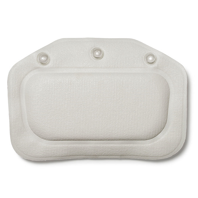 Croydex Standard Bath Pillow - White - BG207022 In Bathroom Large Image