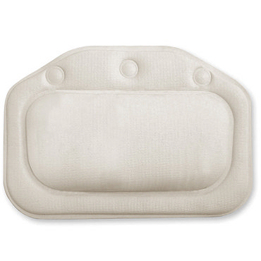 Croydex Standard Bath Pillow - White - BG207022  Profile Large Image