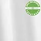 Croydex Stay Dry Textile Shower Curtain with Hygiene N Clean - White -AF284122H Large Image