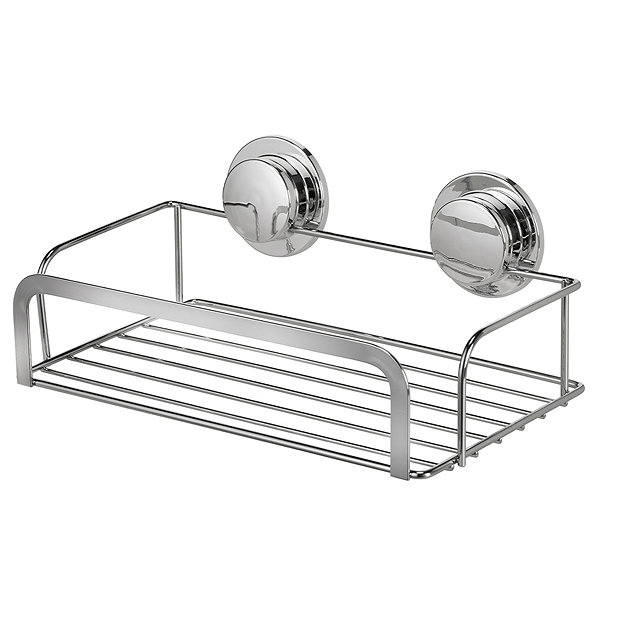 Croydex Stick 'N' Lock Cosmetic Shower Basket QM290641