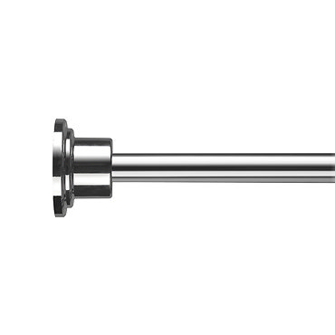 Croydex Stick N Lock Premium Telescopic Rod - Chrome - AD230041  Profile Large Image