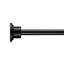 Croydex Stick N Lock Premium Telescopic Rod - Matt Black - AD230021 Medium Image