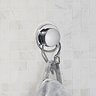Croydex Stick 'N' Lock Robe Hook - Chrome