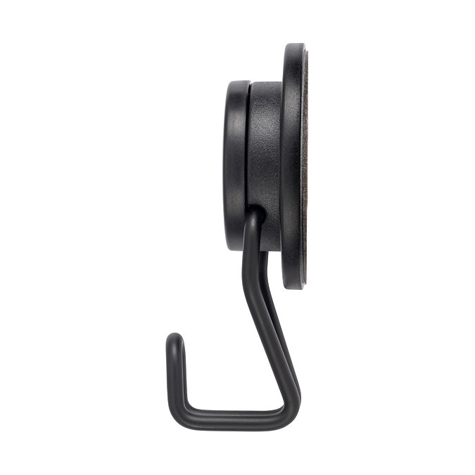 Croydex Stick 'N' Lock Robe Hook - Matt Black