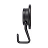 Croydex Stick 'N' Lock Robe Hook - Matt Black