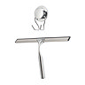 Croydex Stick 'N' Lock Shower Squeegee & Holder - Chrome